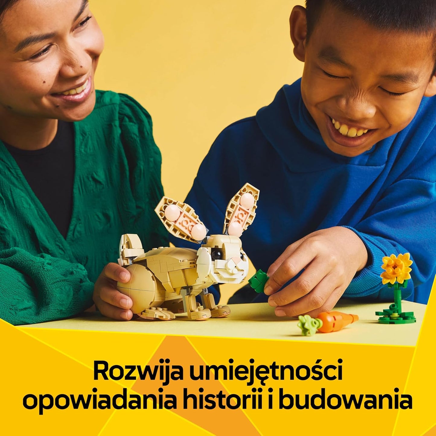 LEGO Creator 3w1 - Zajączek Wielkanocny prezent dla dzieci na Wielkanoc