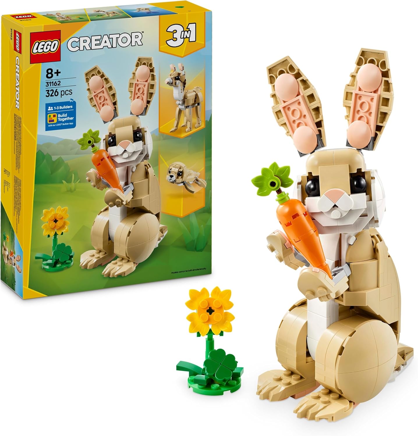 LEGO Creator 3w1 - Zajączek Wielkanocny prezent dla dzieci na Wielkanoc